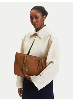 MICHAEL Michael Kors Torebka Quinn 30T5GQNT2L Brązowy ze sklepu MODIVO w kategorii Torby Shopper bag - zdjęcie 188027736