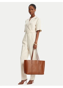 Tory Burch Torebka Perry 177235 Brązowy ze sklepu MODIVO w kategorii Torby Shopper bag - zdjęcie 188027756
