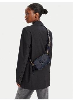 Tory Burch Torebka Mini Miller Crossbody 171955 Granatowy ze sklepu MODIVO w kategorii Listonoszki - zdjęcie 188027885