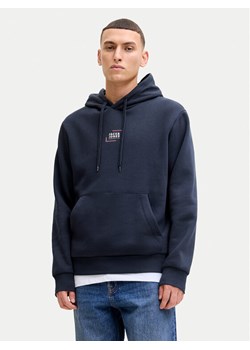 Jack & Jones Bluza Corp Graphic 12268422 Granatowy Regular Fit ze sklepu MODIVO w kategorii Bluzy męskie - zdjęcie 188027887