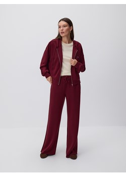 Reserved - Oversizowa bluza - bordowy ze sklepu Reserved w kategorii Bluzy damskie - zdjęcie 188028786