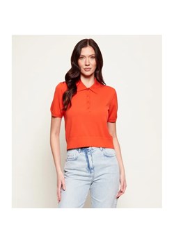 Patrizia Pepe Polo | Regular Fit ze sklepu Gomez Fashion Store w kategorii Bluzki damskie - zdjęcie 188029279