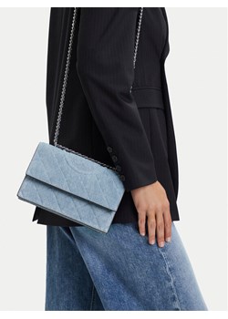 Torebka Tory Burch 167750 Niebieski ze sklepu eobuwie.pl w kategorii Kopertówki - zdjęcie 188029328
