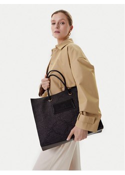 Torebka Elisabetta Franchi BS-82A-52E2-V440 Czarny ze sklepu eobuwie.pl w kategorii Torby Shopper bag - zdjęcie 188029347