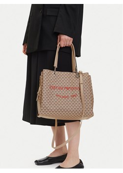 Torebka Emporio Armani Y3D158 YWS0E F1075 Écru ze sklepu eobuwie.pl w kategorii Torebki damskie - zdjęcie 188029359