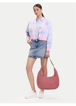 Torebka Tommy Jeans Tjw Urban Large Quilted AW0AW17929 Różowy ze sklepu eobuwie.pl w kategorii Torby Shopper bag - zdjęcie 188029386