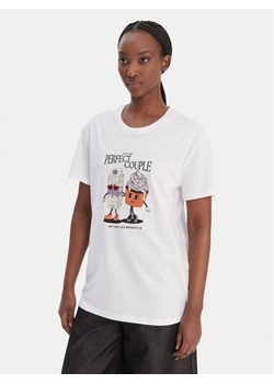 Liu Jo T-Shirt WA6163 JS904 Biały Relaxed Fit ze sklepu MODIVO w kategorii Bluzki damskie - zdjęcie 188030045