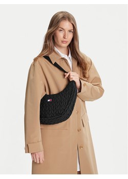Tommy Jeans Torebka Tjw Urban Quilted AW0AW17546 Czarny ze sklepu MODIVO w kategorii Listonoszki - zdjęcie 188030048