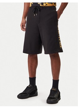 Versace Jeans Couture Szorty sportowe 80GADT00 CF01T Czarny Regular Fit ze sklepu MODIVO w kategorii Spodenki męskie - zdjęcie 188030069