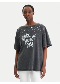 Liu Jo T-Shirt WA6131 J3868 Szary Regular Fit ze sklepu MODIVO w kategorii Bluzki damskie - zdjęcie 188030206