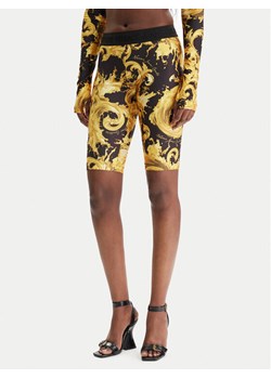 Versace Jeans Couture Kolarki 80HAC106 JS532 Czarny Slim Fit ze sklepu MODIVO w kategorii Szorty - zdjęcie 188030239