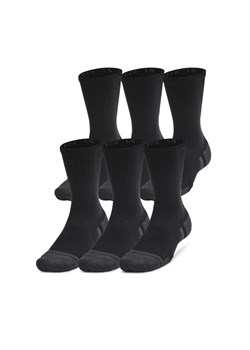 Skarpetki treningowe uniseks (6-pack) Under Armour UA Perf Tech 6pk Crew - czarne ze sklepu Sportstylestory.com w kategorii Skarpetki damskie - zdjęcie 188031727