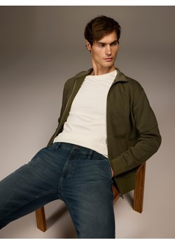 Reserved - Jeansy slim fit z efektem sprania - indigo jeans ze sklepu Reserved w kategorii Jeansy męskie - zdjęcie 188031828