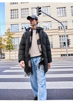 Reserved - Strukturalny sweter z bawełną - kremowy ze sklepu Reserved w kategorii Swetry męskie - zdjęcie 188031916