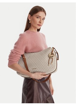 Torebka MICHAEL Michael Kors 30F5GY5M2B Écru ze sklepu eobuwie.pl w kategorii Listonoszki - zdjęcie 188031965