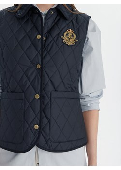LAUREN RALPH LAUREN Kamizelka 297P10887001 Granatowy Regular Fit ze sklepu MODIVO w kategorii Kamizelki damskie - zdjęcie 188032028