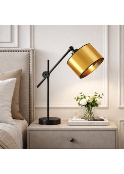 Lampa stołowa z ruchomym ramieniem złota glamour MALI MIRROR ze sklepu Lysne w kategorii Lampy stołowe - zdjęcie 188032718