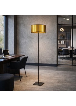 Czarno złota lampa stojąca MEKSYK MIRROR w stylu loft ze sklepu Lysne w kategorii Lampy podłogowe - zdjęcie 188032765