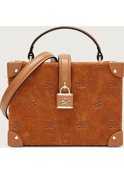 Karl Lagerfeld Kuferek k/autograph | zamsz ze sklepu Gomez Fashion Store w kategorii Kuferki - zdjęcie 188033245