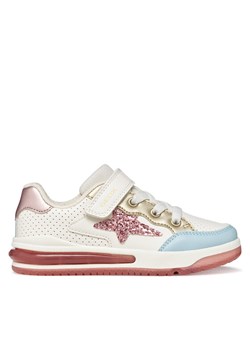 Sneakersy Geox J Sketlite Girl J65NWA 054AJ C1Z8W D Biały ze sklepu eobuwie.pl w kategorii Buty sportowe dziecięce - zdjęcie 188033339