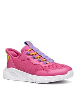Sneakersy Geox J65NTA 01454 C8DN8D Różowy ze sklepu eobuwie.pl w kategorii Buty sportowe dziecięce - zdjęcie 188033347