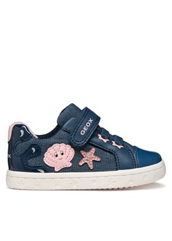 Geox Trampki B Gisli Girl B651MB 00954 C4BE8 S Granatowy ze sklepu MODIVO w kategorii Trampki dziecięce - zdjęcie 188033616