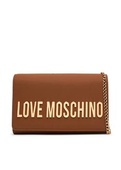 Torebka LOVE MOSCHINO JC4103PP1OKD0200 Brązowy ze sklepu eobuwie.pl w kategorii Kopertówki - zdjęcie 188034695