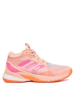 Buty halowe adidas Crazyflight 6 Mid KI8513 Różowy ze sklepu eobuwie.pl w kategorii Buty sportowe damskie - zdjęcie 188034716