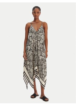 Seafolly Sukienka letnia C Shells 55763-DR Czarny Regular Fit ze sklepu MODIVO w kategorii Sukienki - zdjęcie 188034988