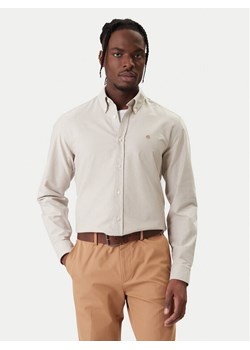 BOSS Koszula H-Liam 50555966 Beżowy Regular Fit ze sklepu MODIVO w kategorii Koszule męskie - zdjęcie 188035055