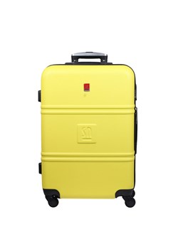 walizka średnia  Art Class Collection 64 cm żółta ze sklepu Słoń Torbalski w kategorii Walizki - zdjęcie 188035445