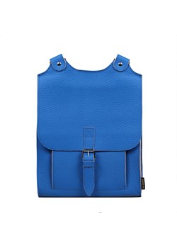 niebieski plecak skórzany Bookpack ze sklepu Słoń Torbalski w kategorii Plecaki - zdjęcie 188035505