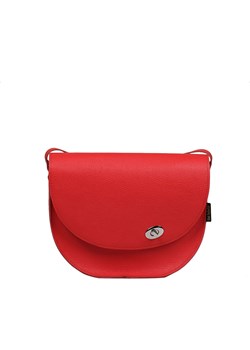 czerwona torebka damska skórzana na ramię Sophie ze sklepu Słoń Torbalski w kategorii Listonoszki - zdjęcie 188035509