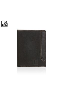 portfel skórzany męski KLASYCZNY stębnowany składany ze sklepu Słoń Torbalski w kategorii Portfele męskie - zdjęcie 188035538