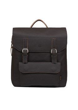 brązowy plecak skórzany Teofila ze sklepu Słoń Torbalski w kategorii Plecaki - zdjęcie 188035545