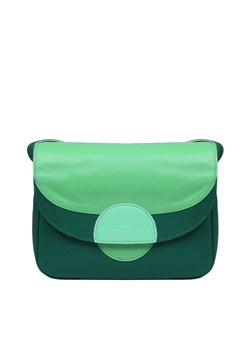 zielona torebka damska skórzana na ramię Rainbow ze sklepu Słoń Torbalski w kategorii Listonoszki - zdjęcie 188035579