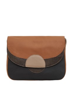 brązowa damska torebka skórzana na ramię Rainbow ze sklepu Słoń Torbalski w kategorii Listonoszki - zdjęcie 188035647