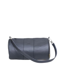 czarna skórzana okrągła torebka tuba ze sklepu Słoń Torbalski w kategorii Listonoszki - zdjęcie 188035655