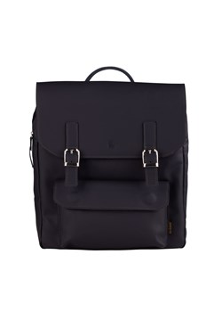 czarny plecak skórzany Teofila ze sklepu Słoń Torbalski w kategorii Plecaki - zdjęcie 188035668
