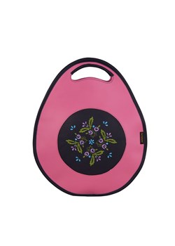 różowa torebka damska skórzana z funkcją plecaka  Jagoda ze sklepu Słoń Torbalski w kategorii Torby Shopper bag - zdjęcie 188035669