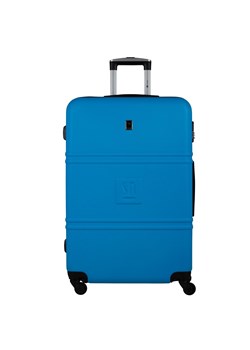 niebieska walizka duża  Art Class Collection 75 cm ze sklepu Słoń Torbalski w kategorii Walizki - zdjęcie 188035695