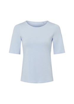 Franco Callegari Koszulka damska Kobiety Bawełna jasnoniebieski jednolity ze sklepu vangraaf w kategorii Bluzki damskie - zdjęcie 188035808