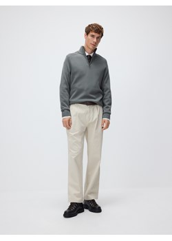 Reserved - Bawełniana koszula super slim fit - biały ze sklepu Reserved w kategorii Koszule męskie - zdjęcie 188035825