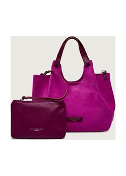 GIANNI CHIARINI Torebka na ramię + saszetka DUA | zamsz ze sklepu Gomez Fashion Store w kategorii Torby Shopper bag - zdjęcie 188035858