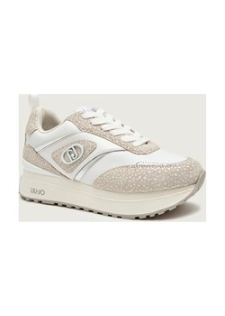 Liu Jo Skórzane sneakersy MAXI WONDER 97 ze sklepu Gomez Fashion Store w kategorii Buty sportowe damskie - zdjęcie 188035906