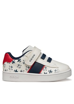 Sneakersy Geox B Eclyper Boy B455LA 000BC C0085 Biały ze sklepu eobuwie.pl w kategorii Buty sportowe dziecięce - zdjęcie 188036915