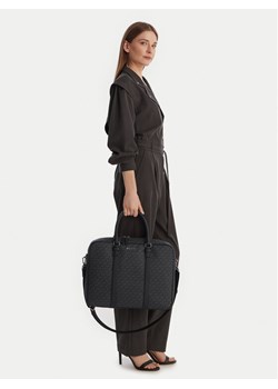 Torba na laptopa MICHAEL Michael Kors 33F5LHDA6B Czarny ze sklepu eobuwie.pl w kategorii Torby na laptopa - zdjęcie 188036918