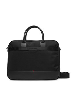 Tommy Hilfiger Torba na laptopa Th Nylon Travel Computer Bag AM0AM13470 Czarny ze sklepu MODIVO w kategorii Torby na laptopa - zdjęcie 188037188