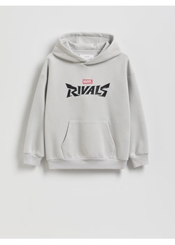 Reserved - Bluza Marvel Rivals - jasnoszary ze sklepu Reserved w kategorii Bluzy chłopięce - zdjęcie 188037798