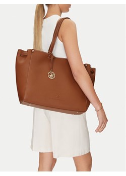 Torebka Beverly Hills Polo Club BHPC-S-005-07 Brązowy ze sklepu eobuwie.pl w kategorii Torby Shopper bag - zdjęcie 188038615